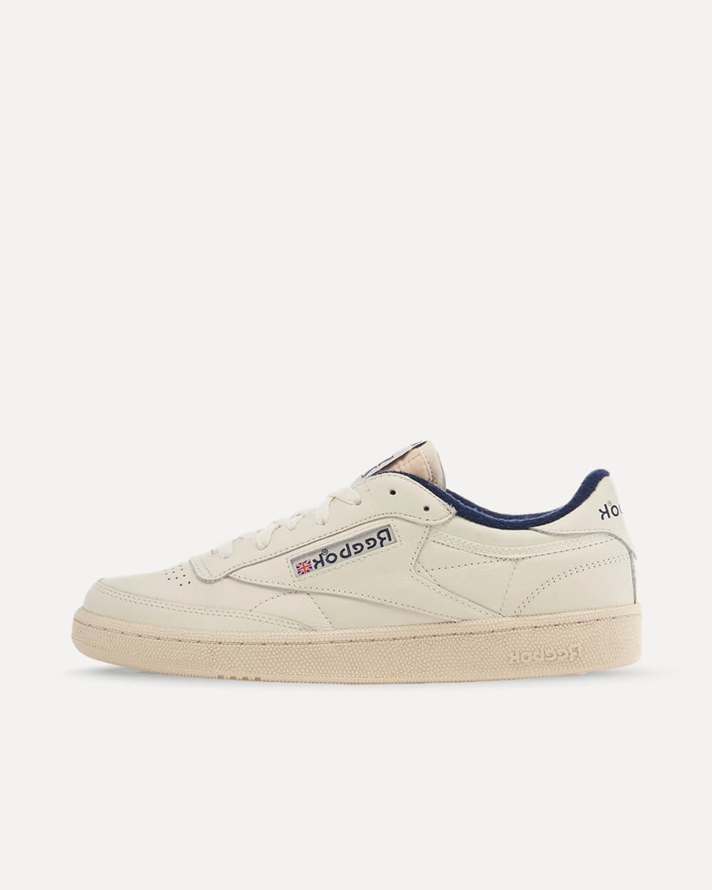 Reebok Club C 85 Vintage Chalk / Alabaster / Vector Navy 100007796 sneaker