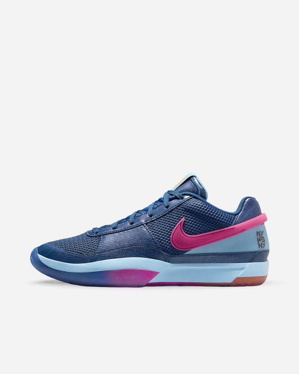Nike Ja 1 „NY vs NY“ Court Blue/Hyper Pink-Aquarius Blue-Black-Bright Mandarin FV1286-400 sneaker