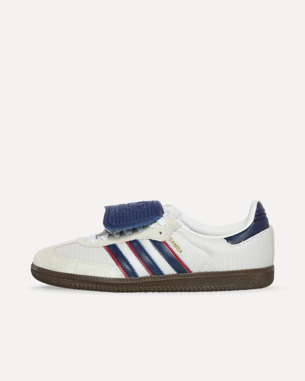 adidas Originals Samba OG Crystal White / Dark Blue / Gum 5 IE9169 sneaker