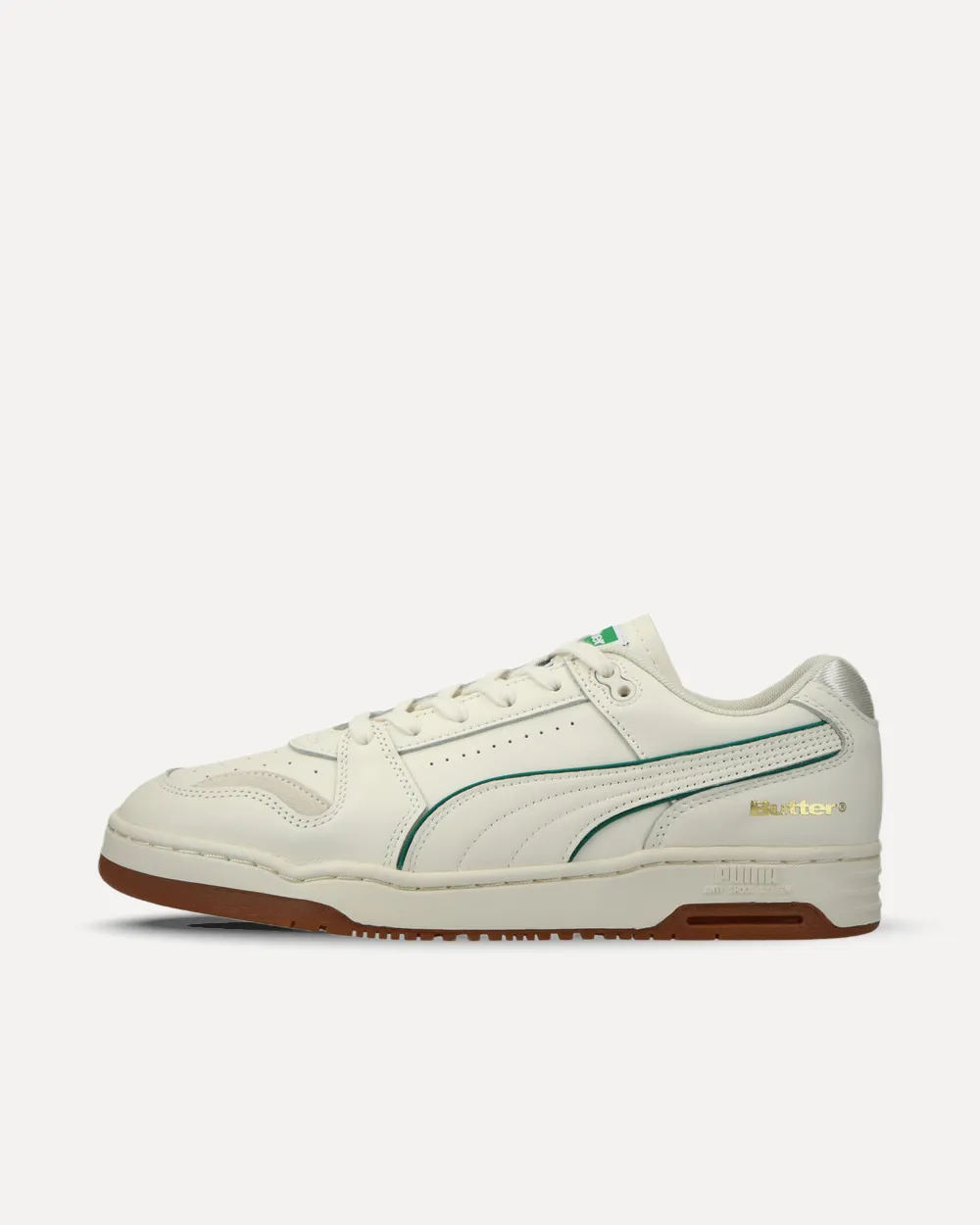Puma x Butter Goods Slipstream Lo Whisper White-Cadmium Green 381787-01 sneaker