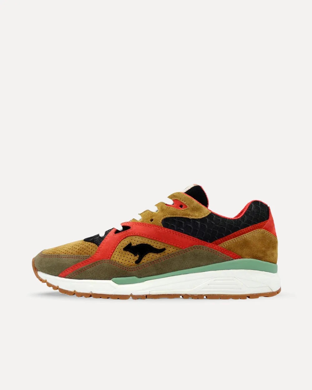 KangaROOS Runaway „The Rainbow Trout“ saddle brown/jet black 4712C 000 3021 sneaker