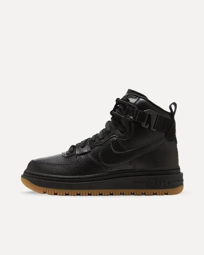 Nike Wmns Air Force 1 High Utility 2.0 BLACK/SUMMIT WHITE-ORANGE-GUM MED BROWN DC3584-001 sneaker
