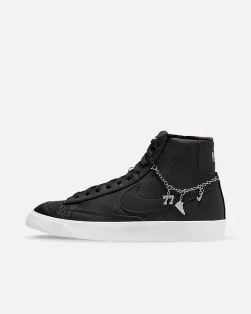Nike Wmns Blazer Mid ’77 LX „Lucky Charms“ BLACK/BLACK-METALLIC SILVER DM0850-001 sneaker