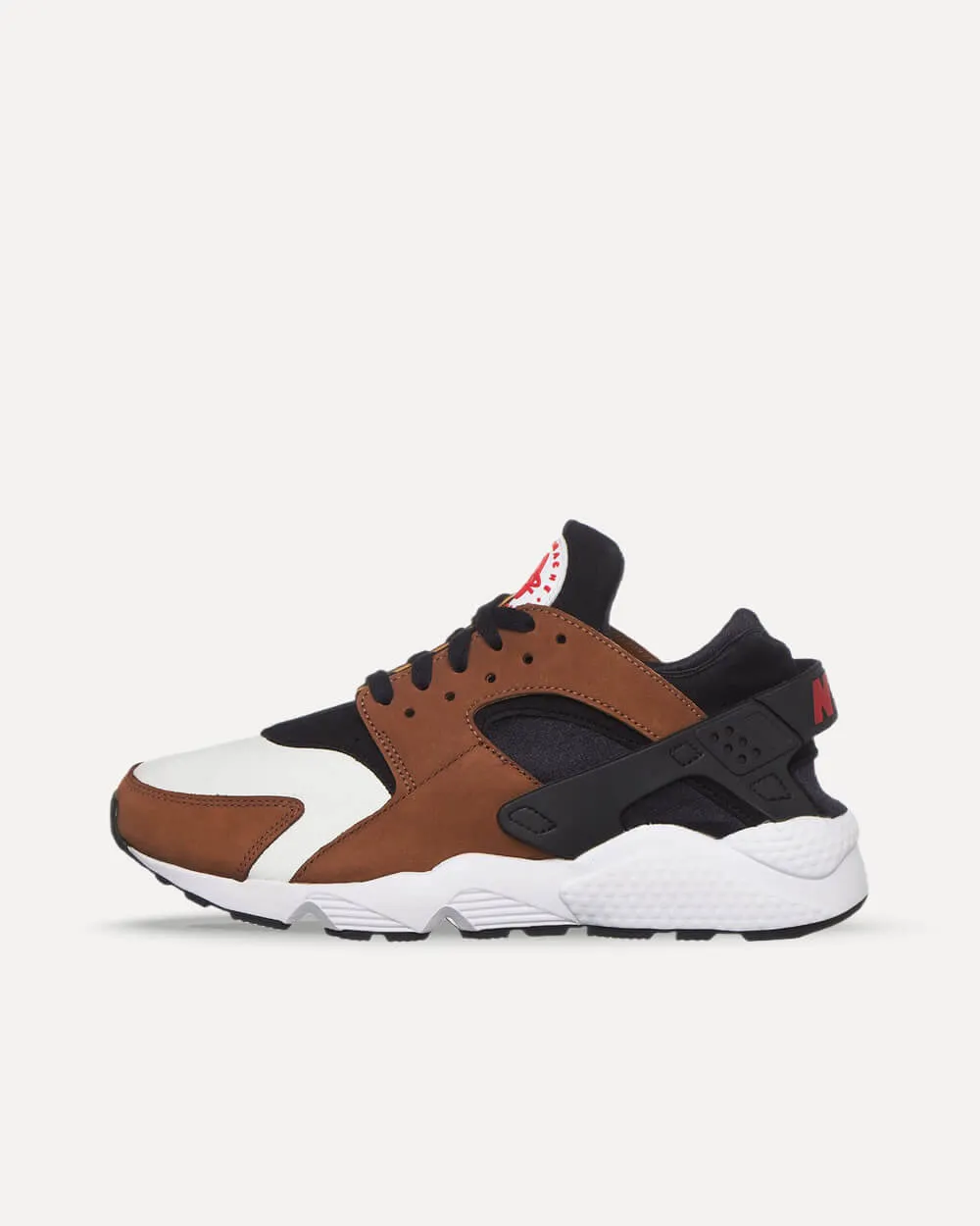 Nike Air Huarache LE Black / Bison / White / University Red DH8143-001 sneaker