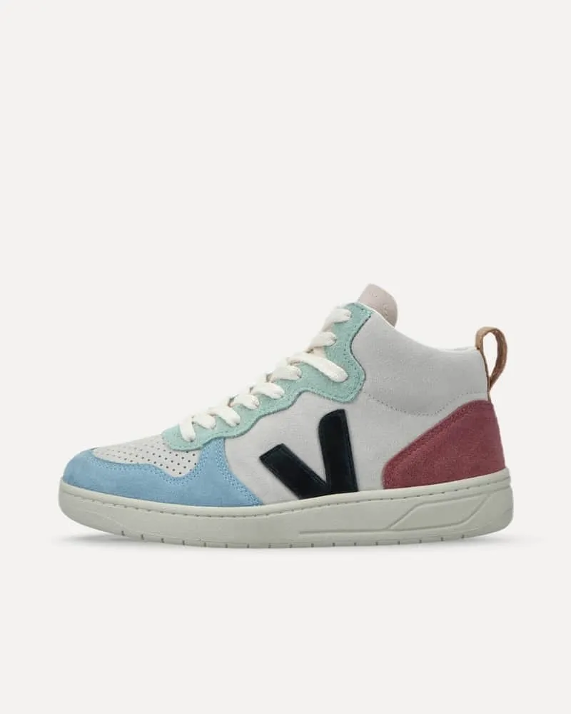 Veja V-15 Suede Multicolor Natural Black VQ0302821 sneaker