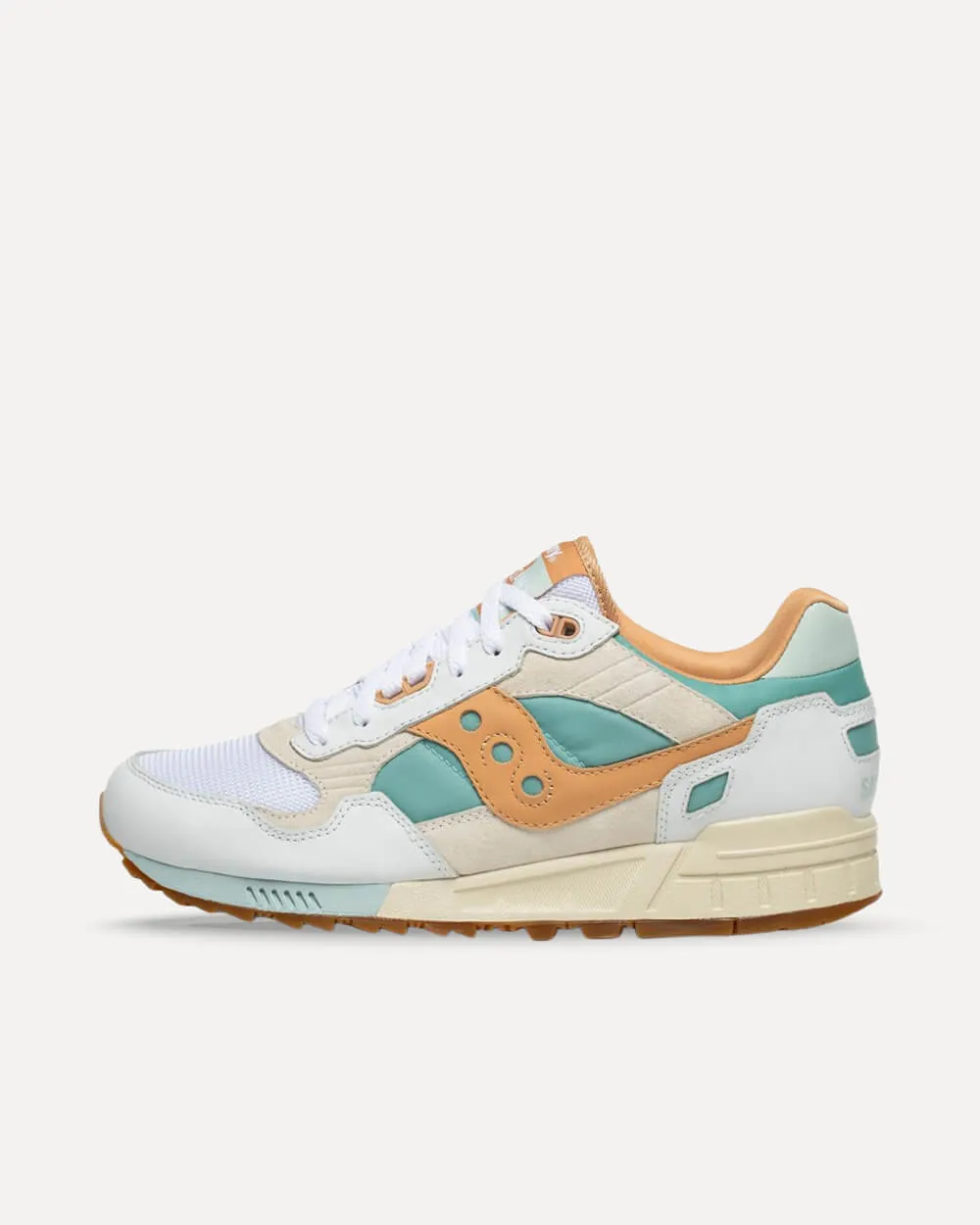 Saucony Shadow 5000 white/tan S70584-2 sneaker