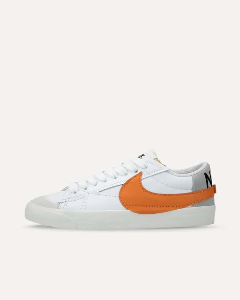 Nike Blazer Low ’77 Jumbo WHITE/ALPHA ORANGE-GREY FOG-SAIL DN2158-100 sneaker