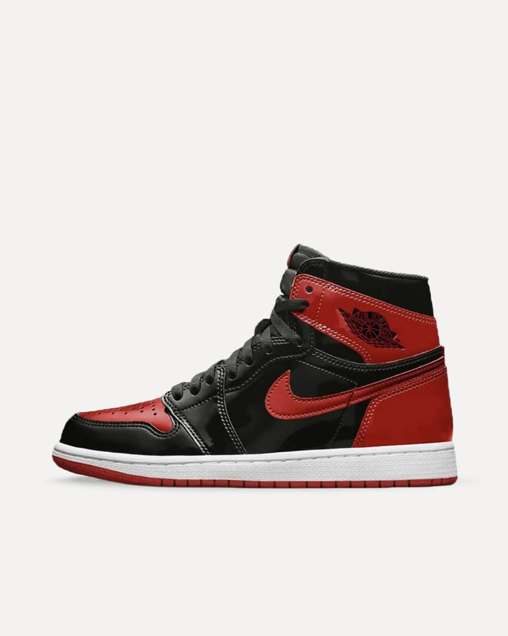 Nike Air Jordan 1 Retro High OG „Patent Bred“ BLACK/VARSITY RED-WHITE 555088-063 sneaker