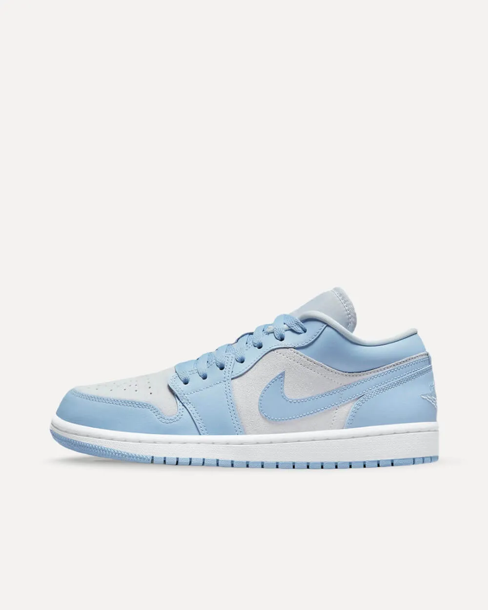 Nike Wmns Air Jordan 1 Low „University Blue“ Football Grey / Aluminum / White DC0774-050 sneaker