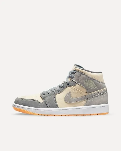 Nike Air Jordan 1 Mid SE „Coconut Milk“ Coconut Milk / Coconut Milk / Particle Grey DN4281-100 sneaker