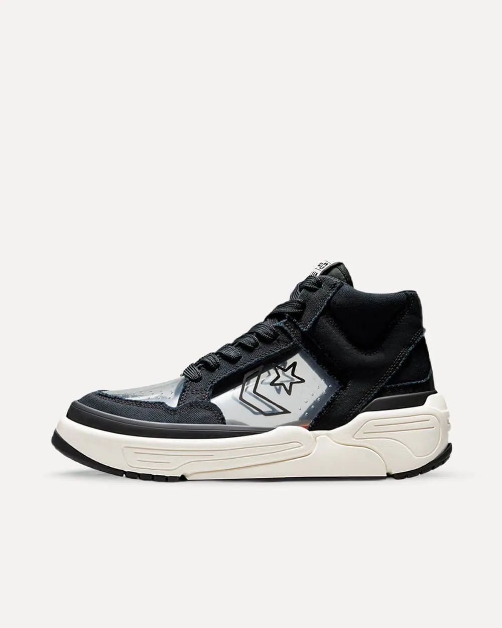 Converse x Joshua Vides Weapon CX Hi Black / Clear / Rutabaga A00715C sneaker
