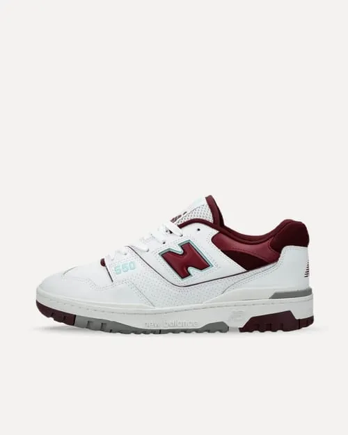 New Balance BB550 WBG „Burgundy“ White Burgundy BB550WBG sneaker