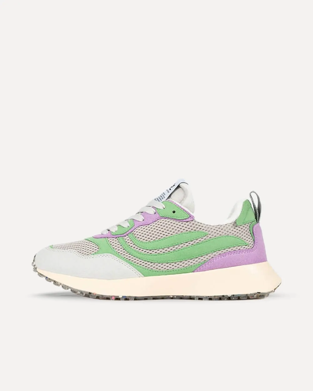 Genesis G-Marathon Eco-Suede R-Pet „Pale Green“ Grey / Pale Green / Lavender 1004415 sneaker