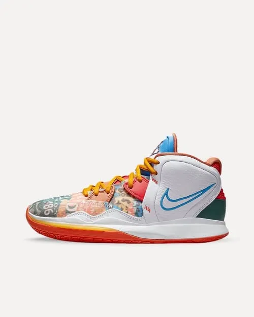 Nike Kyrie Infinitiy 8 WHITE/LT PHOTO BLUE-UNIVERSITY RED CZ0204-100 sneaker