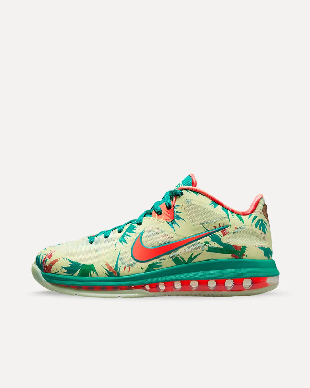 Nike Lebron IX Low „LeBronald Palmer“ WHITE LIME/BRIGHT MANGO-NEW GREEN DO9355-300 sneaker