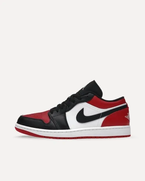 Nike Air Jordan 1 Low “Bred Toe” Gym Red / White / Black 553558-612 sneaker
