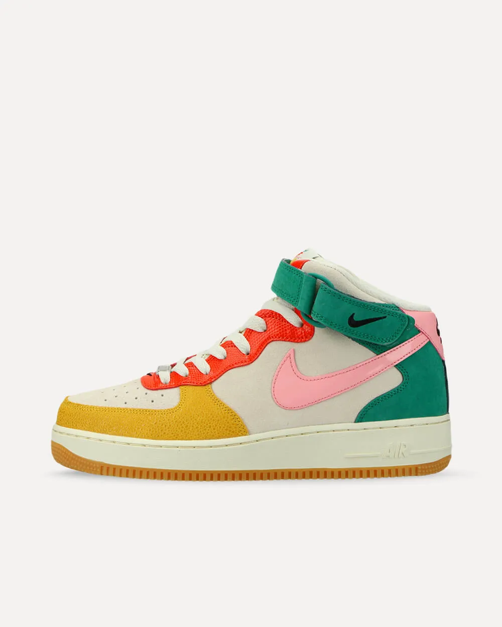 Nike Air Force 1 Mid „Coconut Milk“ DR0158-100 COCONUT MILK/BLEACHED CORAL-VIVID SULFUR sneaker