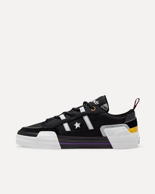 Converse x Ibn Jasper One Star Ox Black / White / Spectra Yellow A00247C sneaker