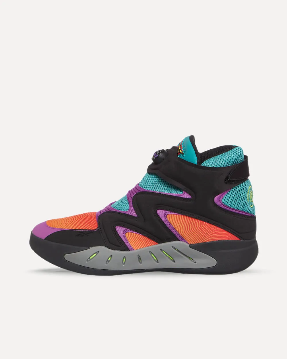 Reebok x Looney Tunes Instapump Fury Zone „Marvin the Martian“ Core Black / Utopic Teal / Primo Purple GZ4947 sneaker