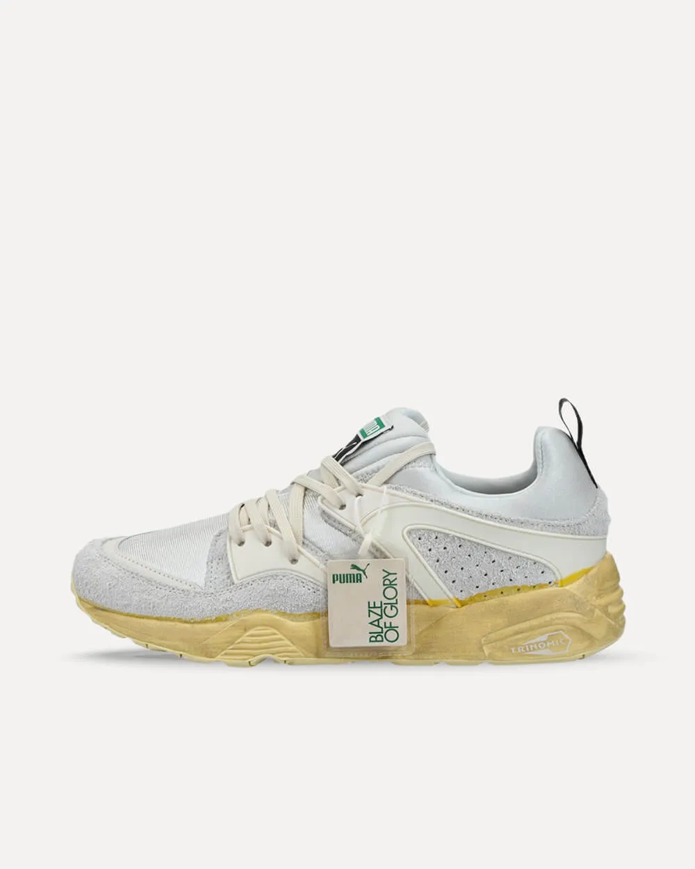 Puma Blaze of Glory „The NeverWorn“ Whisper White-Puma Team Gold 385629-01 sneaker