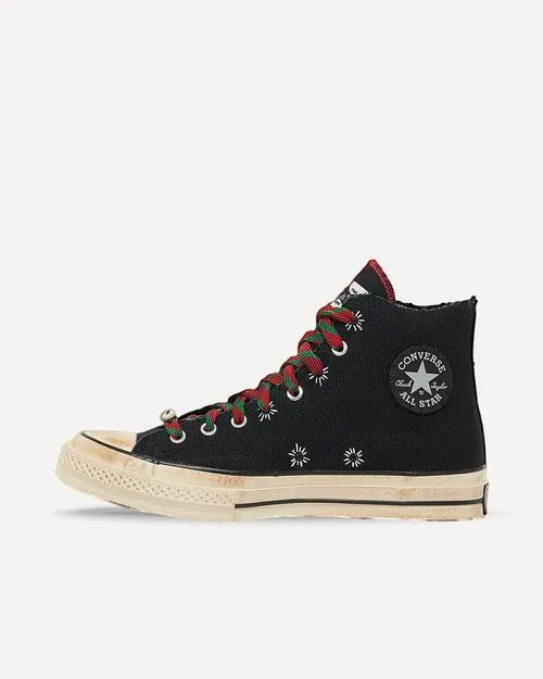 Converse x Barriers Chuck 70 Hi BLACK/FIERY RED A01786C sneaker