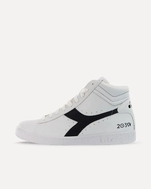Diadora Game L High 2030 white-black 501.179002_C6180 sneaker