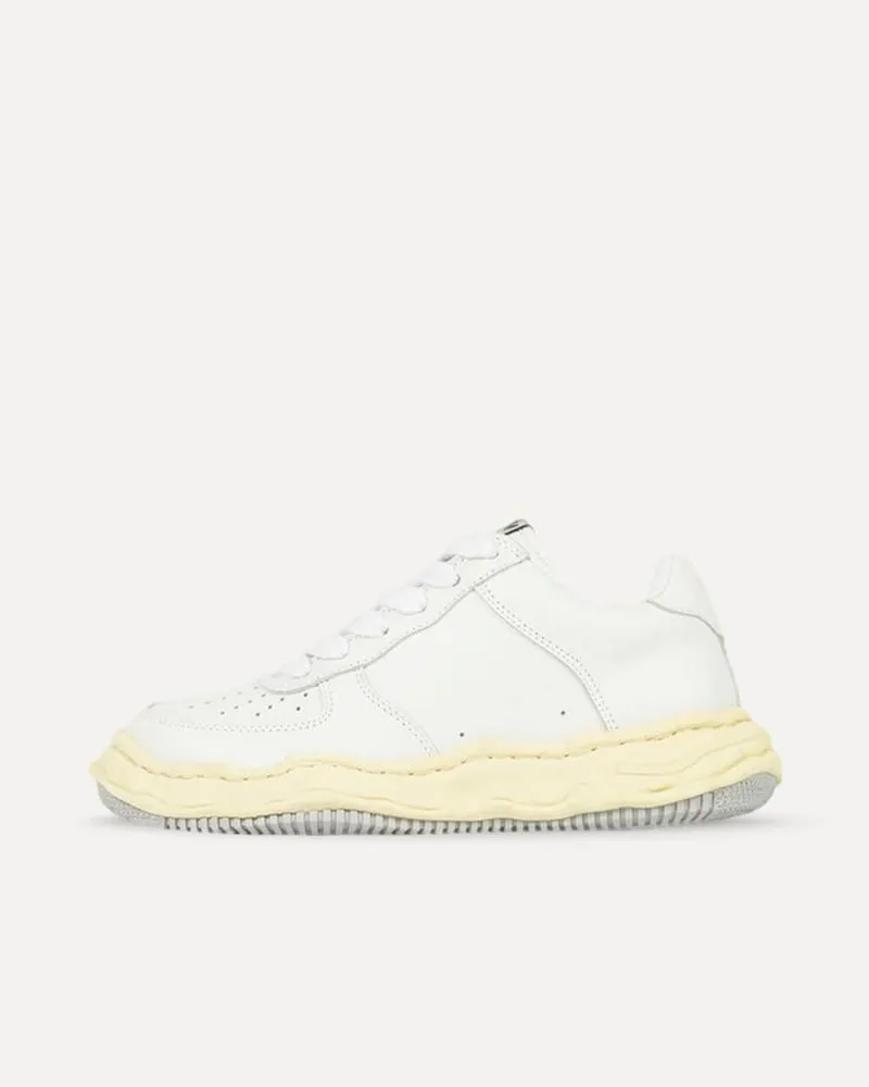 Maison Mihara Yasuhiro Wayne OG Sole Leather Low-Top Bone / Ecru / Light Grey A09FW730-WHT sneaker