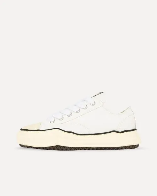 Maison Mihara Yasuhiro Peterson OG Sole Canvas White / Ecru A09FW733-WHT sneaker