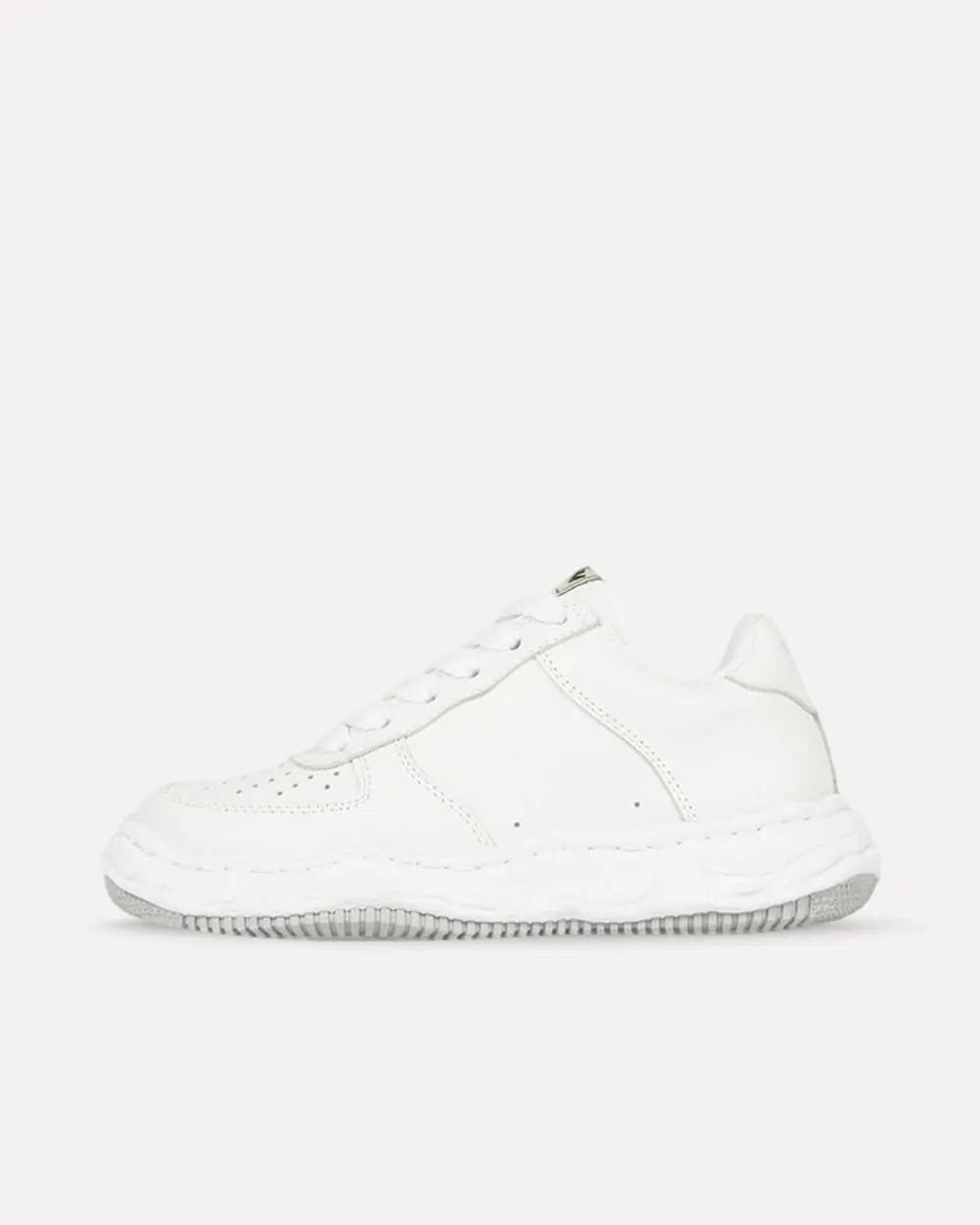 Maison Mihara Yasuhiro Wayne OG Sole Leather Low-Top Bone / White / Light Grey A07FW702-WHT sneaker