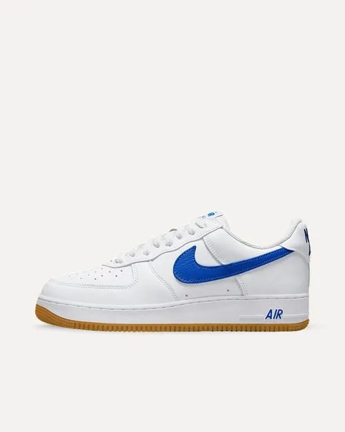 Nike Air Force 1 Low Retro „Since 82“ White / Royal Blue / Gum Yellow DJ3911-101 sneaker