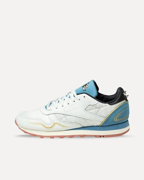 Reebok x Street Fighter Classic Leather Polar Blue / Tough Blue / Core Black GZ9544 sneaker