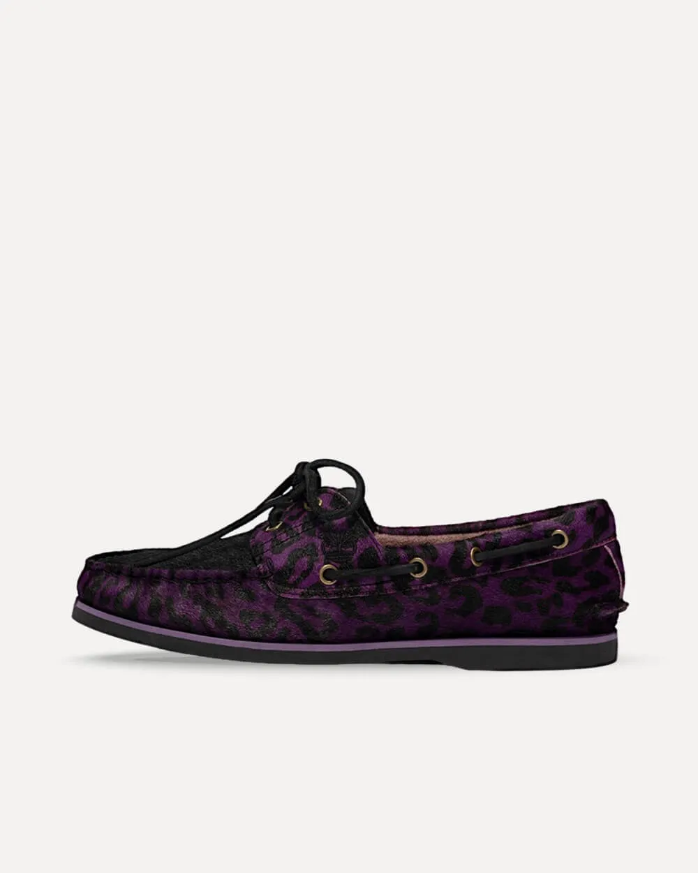 Timberland x Wacko Maria Authentics 3 Eye Classic Lug „Purple Leopard“ Purple Leopard Leather TB0A5YTYDG7 sneaker