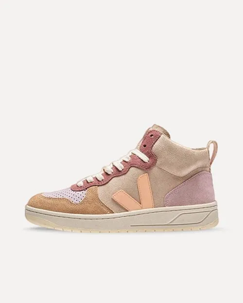 Veja V-15 Suede W Multico / Peach VQ0302897A sneaker
