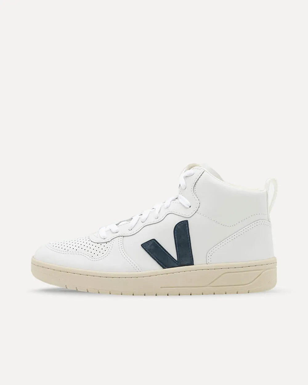 Veja V-15 Leather „Nautico“ Extra White / Nautico VQ0203086B sneaker