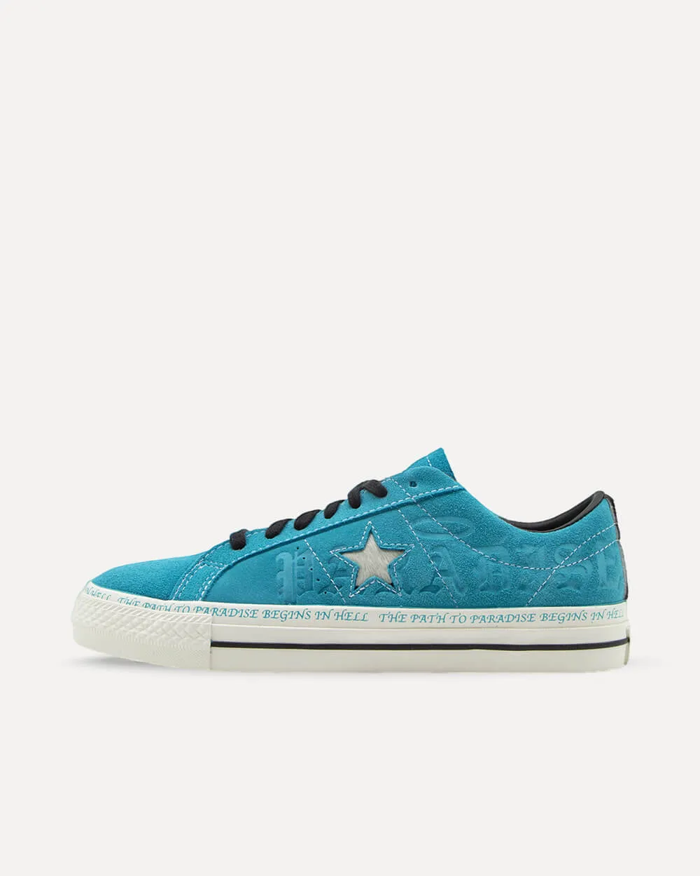 Converse x Sean Pablo One Star Pro OX Rapid Teal / Black / Egret 173215C sneaker