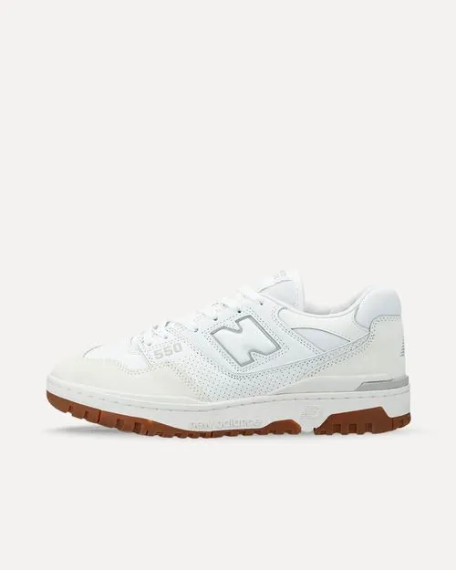 New Balance BB550WGU WHITE / GUM BB550WGU sneaker