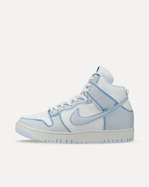 Nike Dunk Hi 1985 „Blue Denim“ SUMMIT WHITE/FOOTBALL GREY DQ8799-101 sneaker