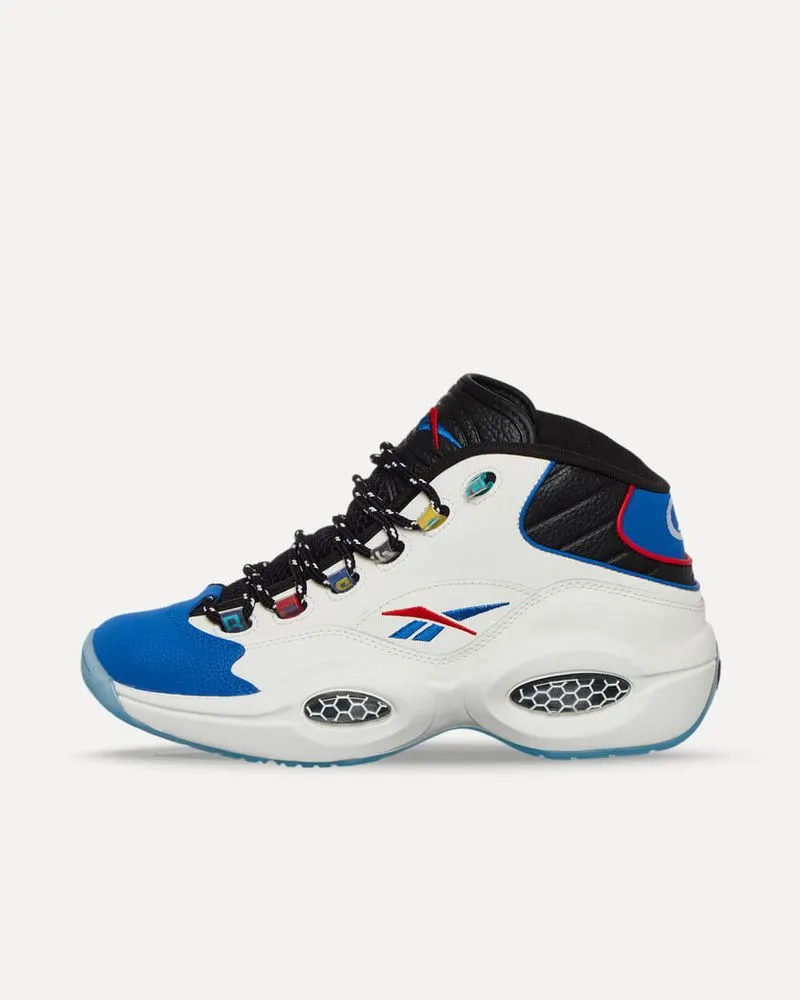 Reebok Question Mid Chalk / Core Black / Vector Blue GW8858 sneaker