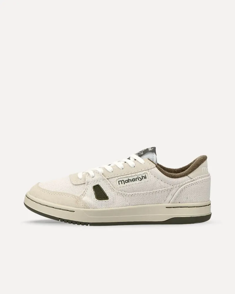 Reebok x Maharishi LT Court Hemp White/Alabaster/Army Green GZ9587 sneaker