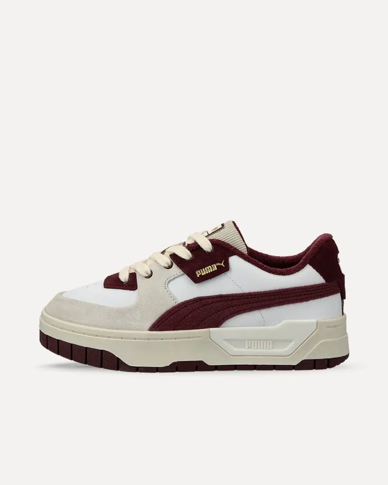 Puma Wmns Cali Dream Ivy League Puma White-Marshmallow-Aubergine 387148-02 sneaker