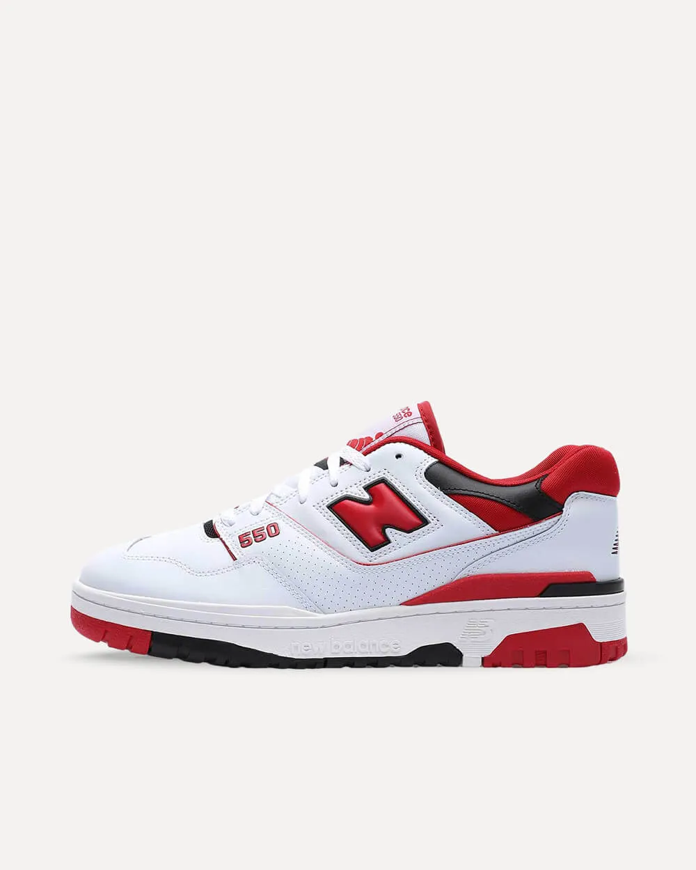 New Balance BB550SE1 White/ Team Red BB550SE1 sneaker