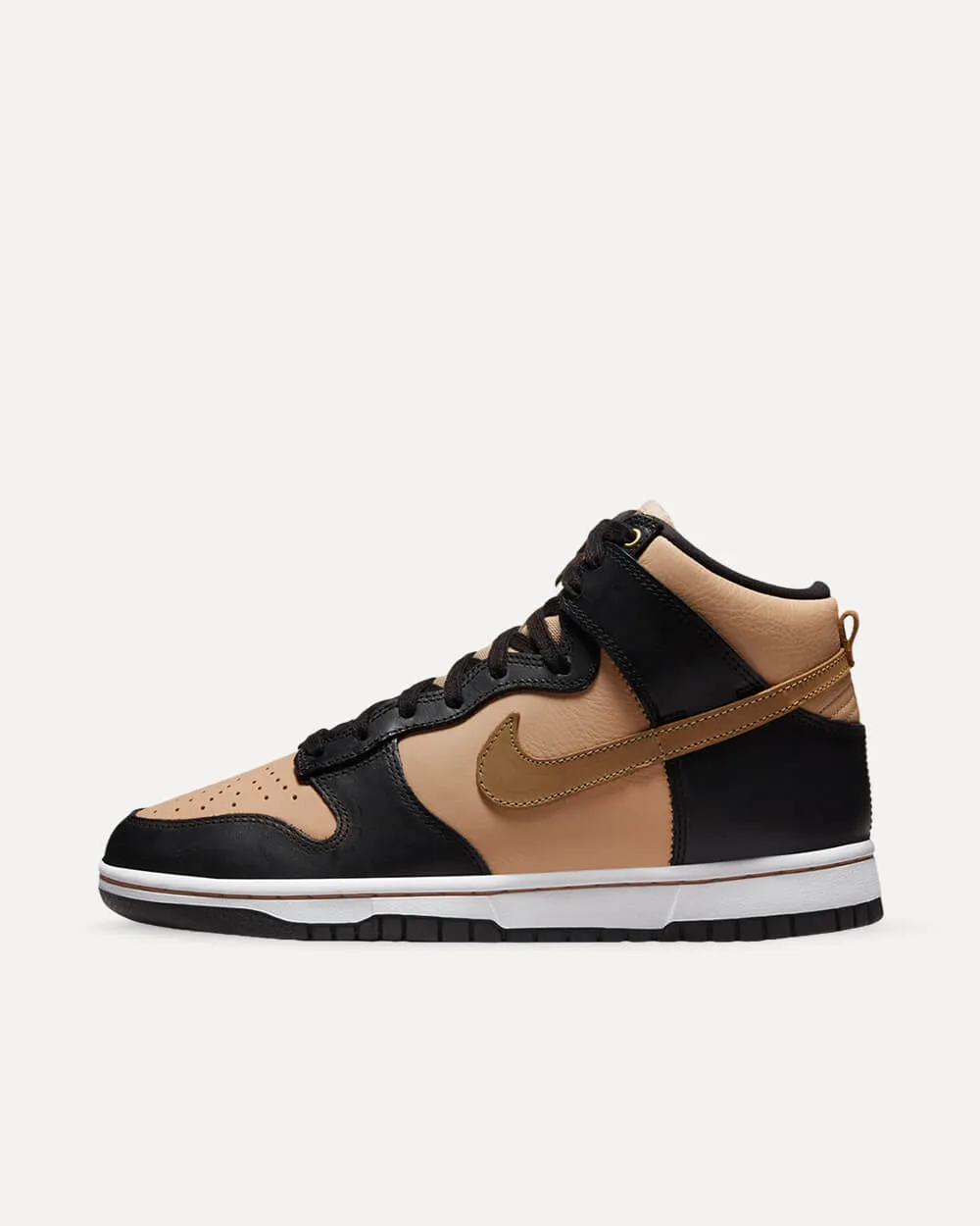Nike Wmns Dunk High LXX „Black Flax“ Black / Flax / Vachetta Tan / White DX0346-001 sneaker