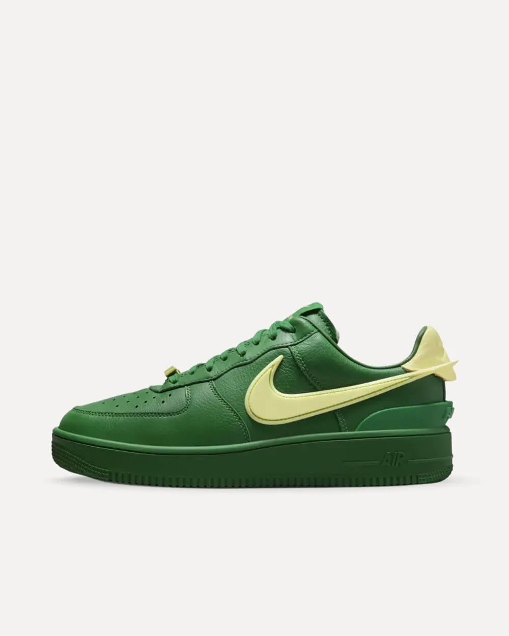 Nike x AMBUSH Air Force 1 PINE GREEN / PALE YELLOW DV3464-300 sneaker