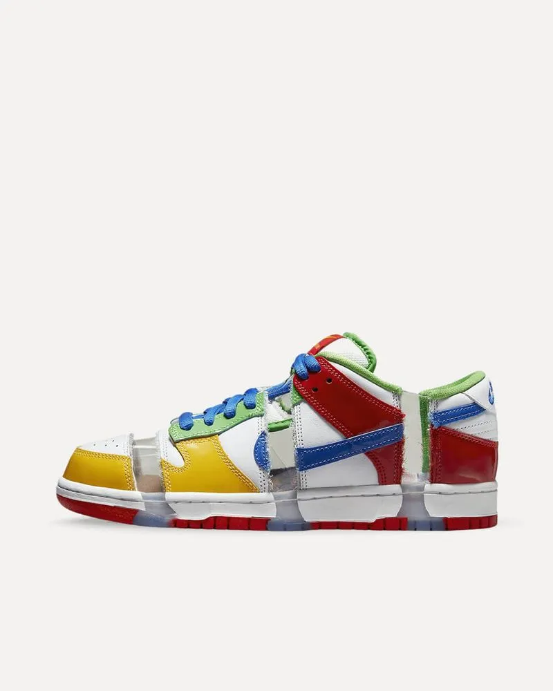Nike SB x ebay Dunk Low Sandy Bodecker WHITE/MULTI-COLOR FD8777-100 sneaker