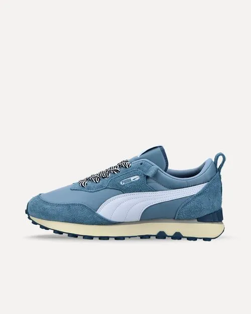 Puma x AMI Rider FV Stellar-Puma White-Faded Denim 386668-01 sneaker