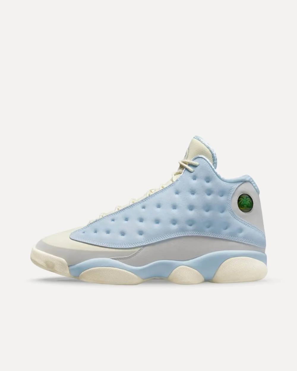 Nike x SoleFly Air Jordan 13 „Celestine Blue“ Muslin/Light Smoke Grey-Gum Light Brown-Celestine Blue DX5763-100 sneaker