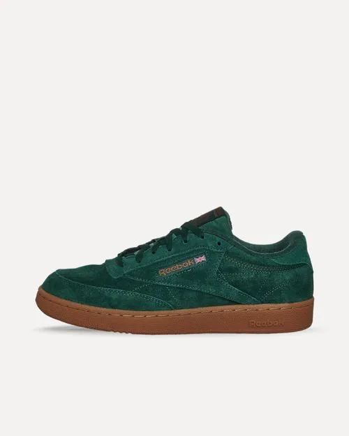 Reebok Club C 85 Dark Green / Wild Brown / Reebok Rubber Gum 06 GZ1871 sneaker