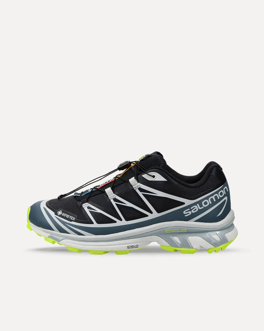 Salomon XT-6 GTX Night Sky/China Blue/Acid Lime L41741100 sneaker