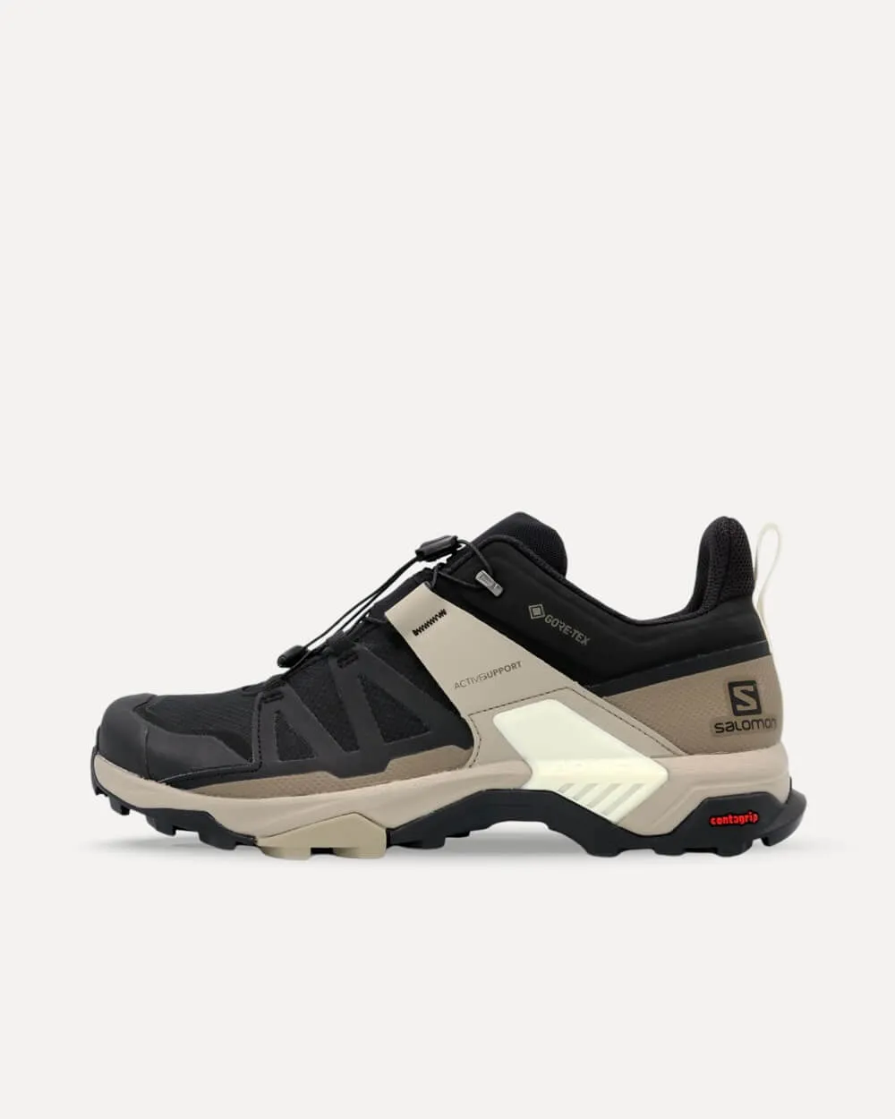 Salomon X Ultra 4 GTX Black / Vintage Kaki / Vanilla Ice L41288100 sneaker