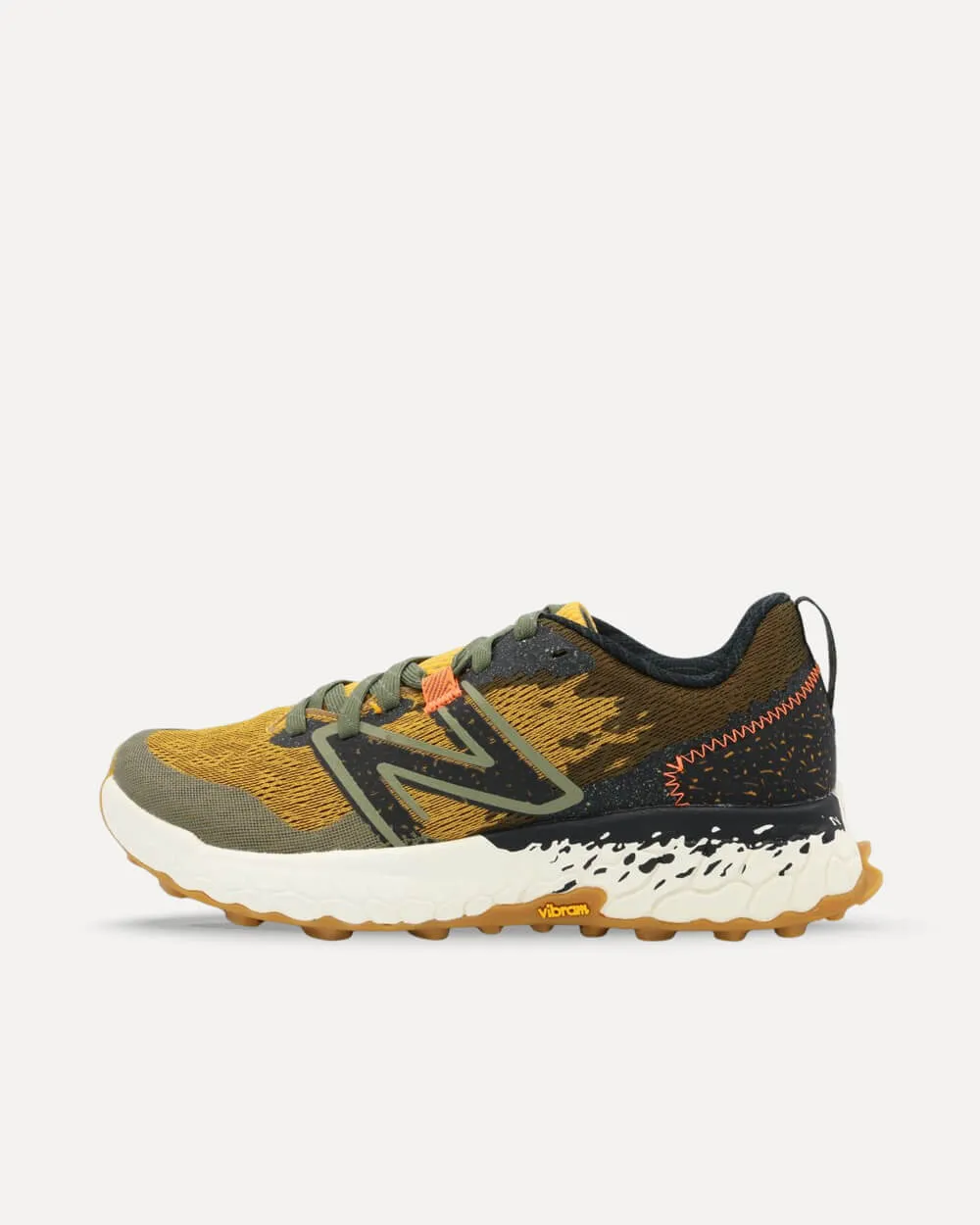 New Balance Fresh Foam X Hierro V7 Golden Hour / Dark Camo / Black MTHIERG7 sneaker